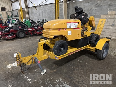 2012 Rayco RG1625A SJR Walk Behind Stump Grinder w/ RAYCO Trailer
