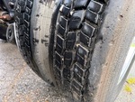 Underbody with Left Rear Drive Tires