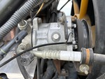Engine with A/C Compressor