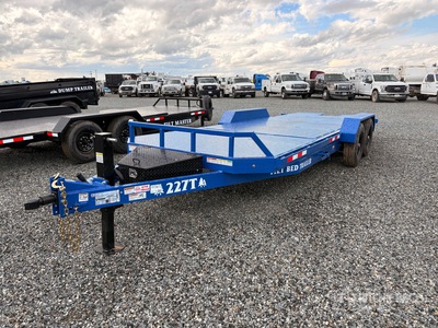 2026 Industrias America 227T 22 ft T/A Tilt Deck Trailer (Unused)