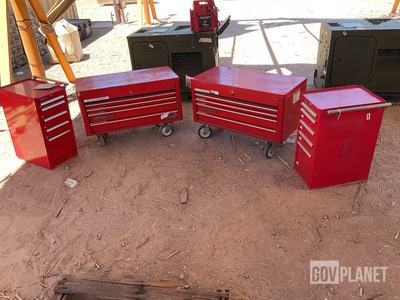 (2) Snap-On & (2) Kennedy Tool Boxes