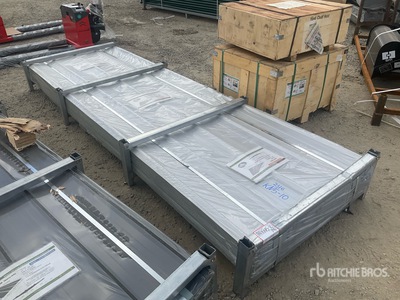 Quantity of (200) 2026 STARVOX S3048Y Corrugated Steel Panels (Silver) (Unused)