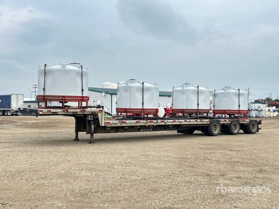 2005 Lode King 50 ft Tri/A Flatbed Trailer
