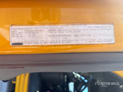2013 Freightliner Cascadia 125 4x2 Day Cab Prime Mover