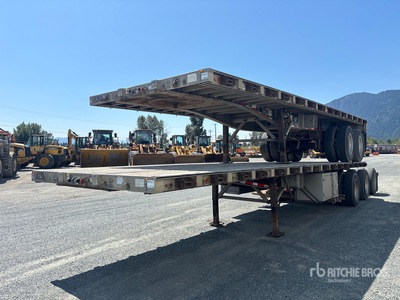 2015 Wilson 32 ft Tri/A Super B-Train Lead مقطورة مسطحة