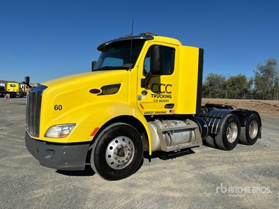 2018 Peterbilt 579 6x4 Day Cab Truck Tractor