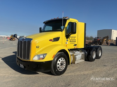 2018 Peterbilt 579 6x4 T/A Day Cab Truck Tractor