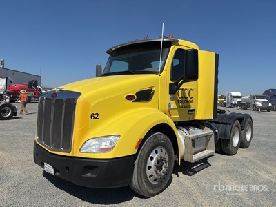 2018 Peterbilt 579 6x4 T/A Day Cab Truck Tractor