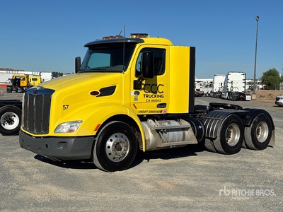 2018 Peterbilt 579 6x4 Day Cab Truck Tractor