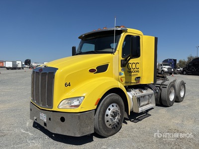 2018 Peterbilt 579 6x4 T/A Day Cab Truck Tractor