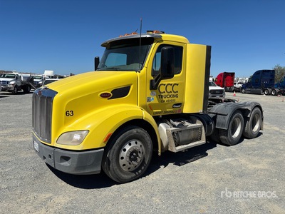 2018 Peterbilt 579 6x4 T/A Day Cab Truck Tractor