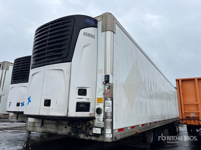 2016 Utility VS2RA 48/156/102 48 ft x 102 in T/A Refrigerated Trailer