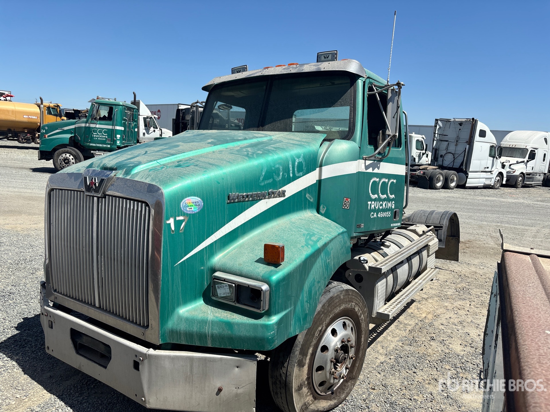 2012 Western Star 4900 4x2 S/A Day Cab Truck Tractor (Inoperable)