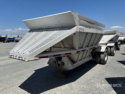 2005 Beall 20 ft S/A Lead Belly Dump Trailer