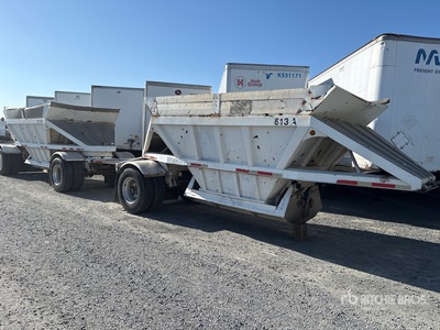 2005 Beall 20 ft S/A Lead Belly Dump Trailer