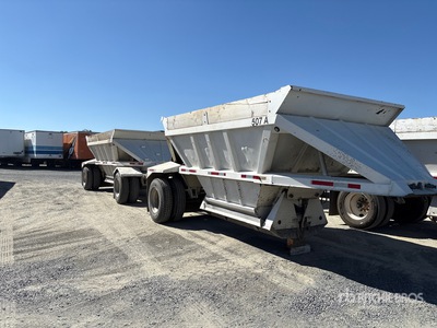 2007 Dragon 20 ft S/A Lead مقطورة للتفريغ السفلي