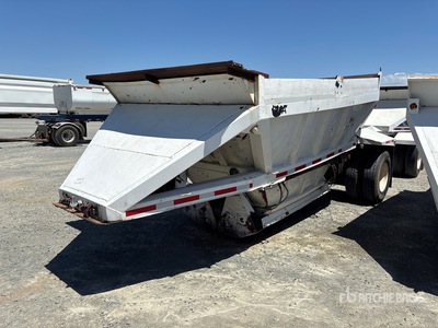1980 Fruehauf 20 ft S/A Lead Belly Dump Trailer