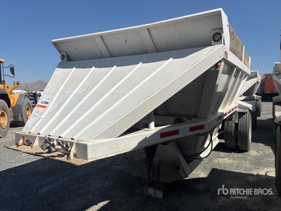 1987 Gallaty S/A Lead Belly Dump Trailer