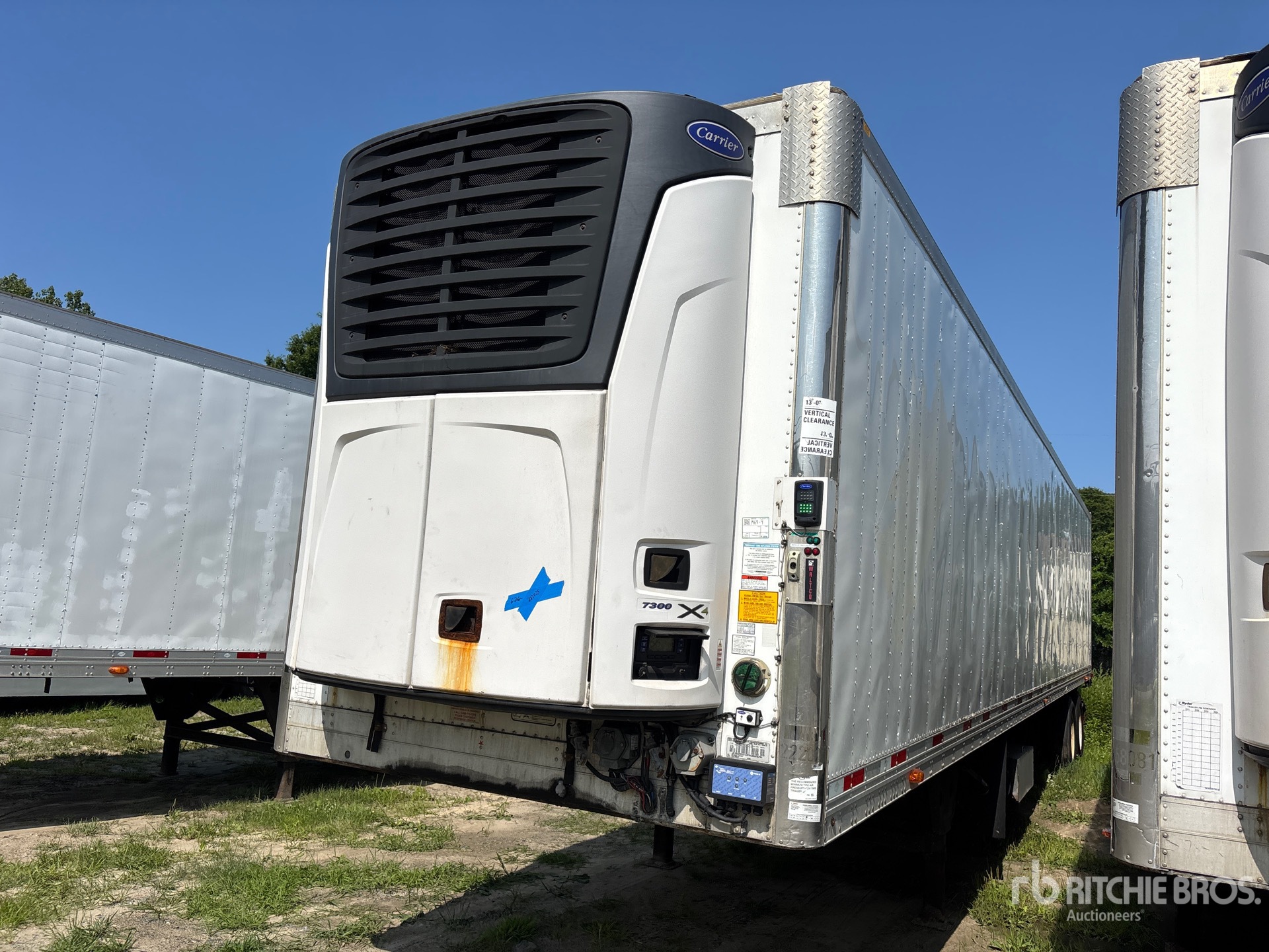2018 Utility VS2RA 48 ft x 102 in T/A Refrigerated Trailer