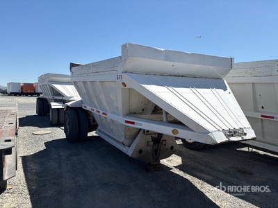 1967 Garwood 20 ft S/A Lead Belly Dump Trailer