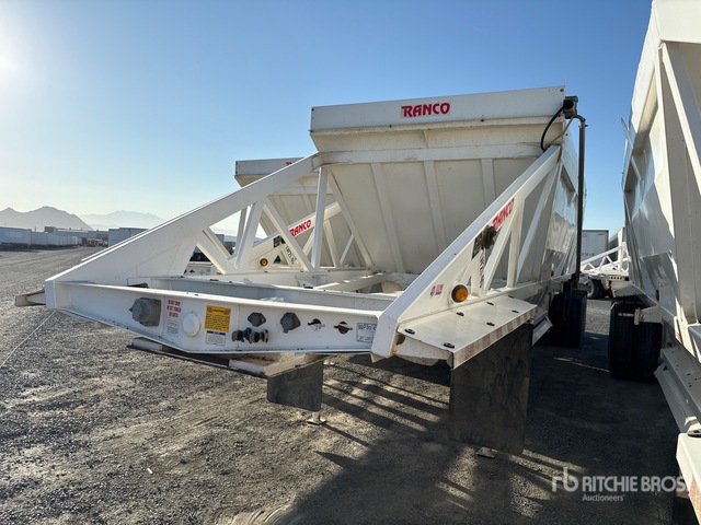 2022 Ranco 40 ft T/A Belly Dump Trailer