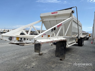 2022 Ranco 40 ft T/A ボトムダンプトレーラー