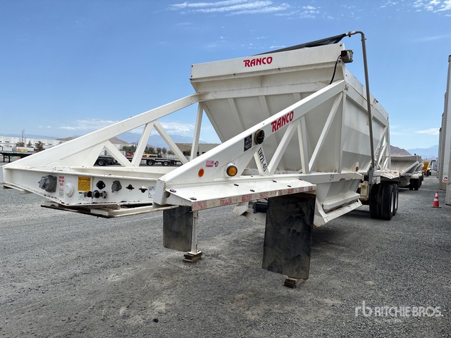 2022 Ranco 40 ft T/A Belly Dump Trailer