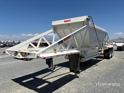 2022 Ranco 40 ft T/A ボトムダンプトレーラー