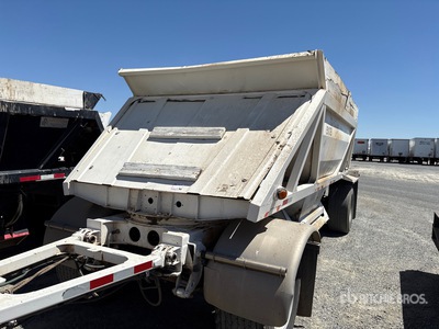2006 Ranco 20 ft T/A Turntable Pup Belly Dump Trailer