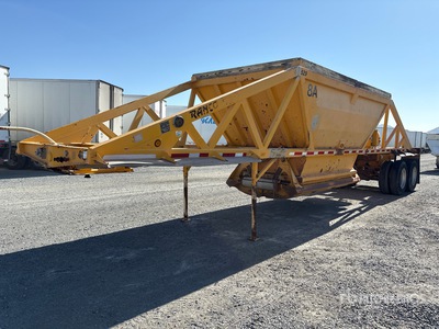 1999 Ranco 40 ft T/A Remorque à benne centrale