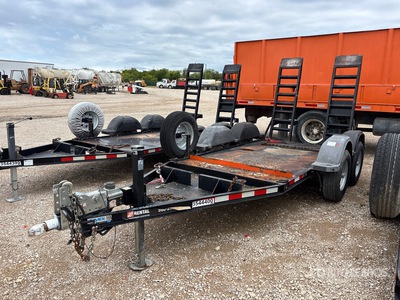 2020 MMDI 510RCMPH 10 ft T/A Equipment Trailer