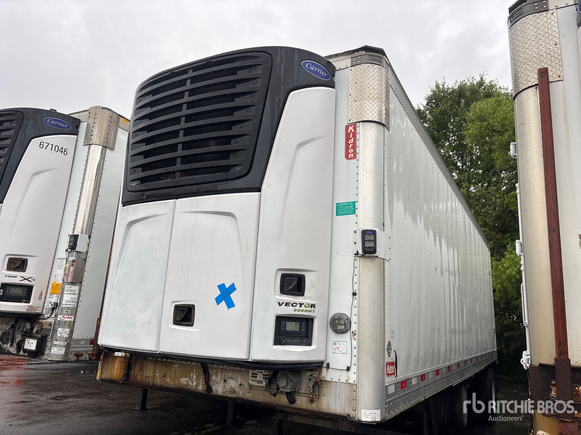 2015 Kidron 28RTPUIASW 150/102 28 ft x 102 in S/A Multi -Temp Refrigerated Trailer