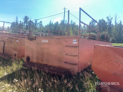 Skid-Mounted 45 cu meter Floc Mud Tank