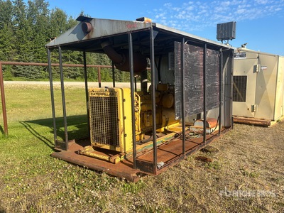 Cat 80 kW Skid-Mounted Generator Set