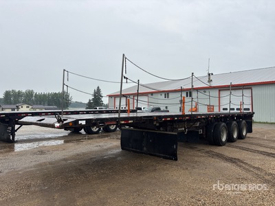 2006 Doepker 42 ft Tri/A Flatbed Oilfield Trailer