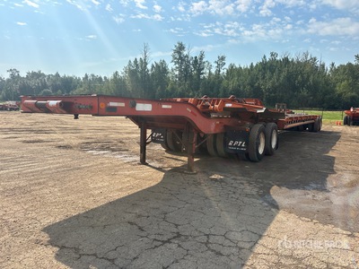 1995 Peerless 16-Wheel Lowboy Trailer