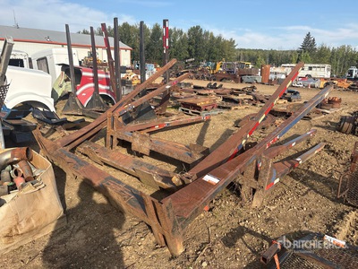 Quantity of (4) 96 in Logging Trailer Bunks