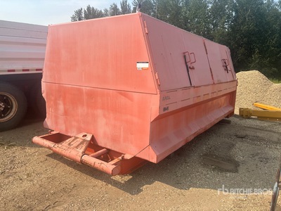 Skid Mounted Enclosed Conteneur à déchets