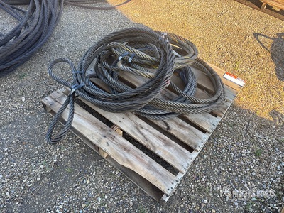 Quantity of 1-1/8" Cable Sling Olinowanie (Unused)