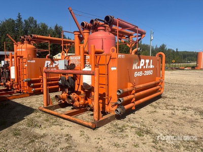 2005 Peaceland Skid-Mounted Flare Tank Varios, Equipo de perforacion