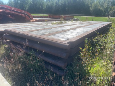 Quantity of (5) 4 Beam Rig Mats