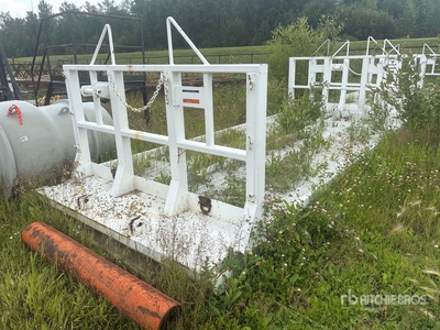 20 ft Skid Mounted Matériel de stockage pour pipeline