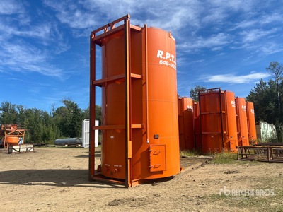 2010 Cobra 400BBL 400 bbl Skid Mounted Steel Sloped Bottom Tank