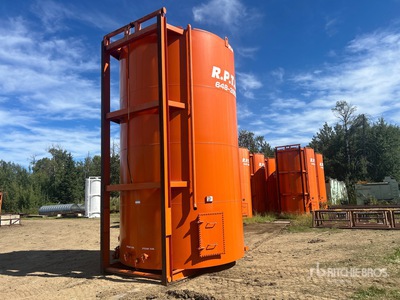 2010 Cobra 400BBL 400 bbl Skid Mounted Steel Sloped Bottom Tank