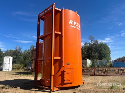 2010 Cobra 400BBL 400 bbl Skid Mounted Steel Sloped Bottom Tank