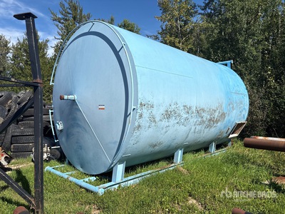 1984 400 bbl Skid Mounted Steel Tank