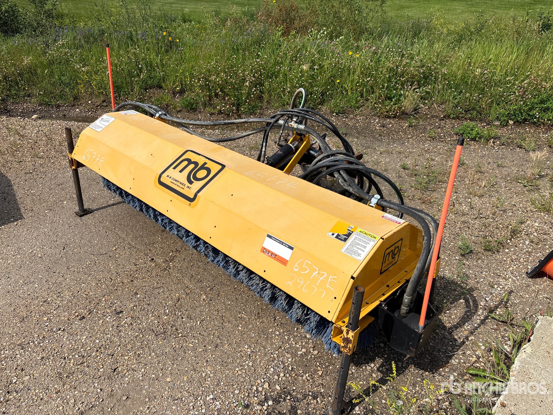 MB 96 in Sweeper Attachment