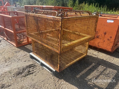 Quantity of (2) Crane Baskets Accessoires - divers construction
