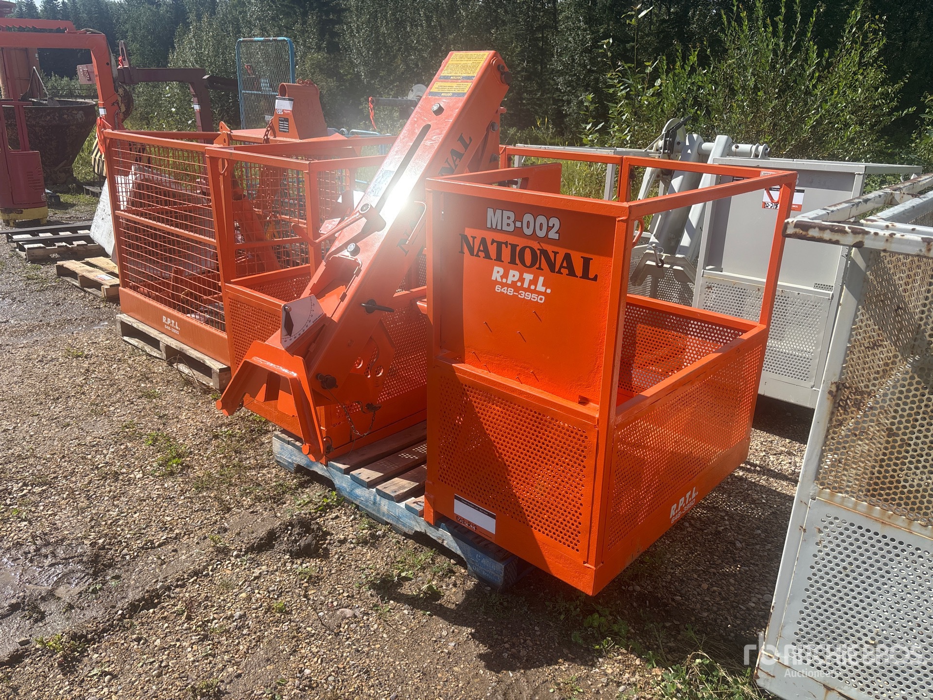 2007 National 72 in Crane Personnel Basket (Unused)