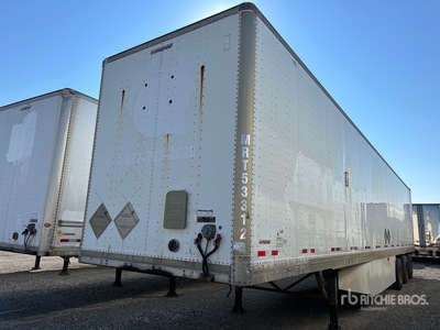2013 Manac 53 ft x 102 in T/A Van Trailer
